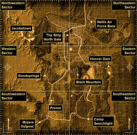 M7 - New Vegas Strip - p. 1, Maps - Fallout: New Vegas Game Guide